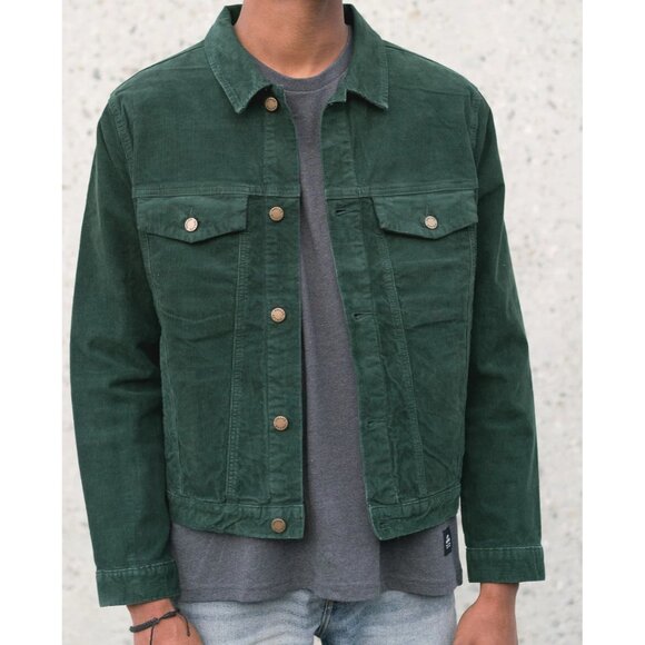 ROLLA'S Other - Rolla's Mens Size Large Forest Green Corduroy Jacket